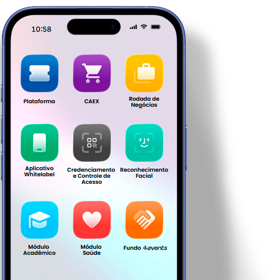 Smartphone com módulos 4.events