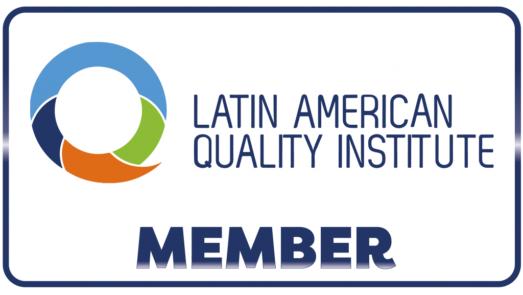 selo de membro da Latin American Quality Institute 
