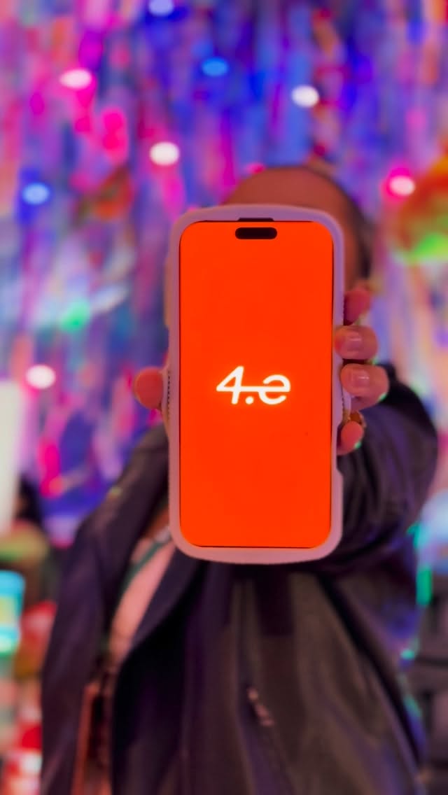 imagem de um aplicativo desenvolvido pela 4.events