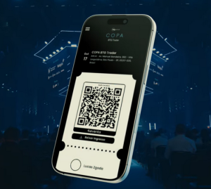 Aplicativo personalizado para evento da Copa BTG Trader.